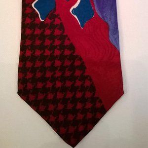 Man's Silk Necktie - Abstract Design